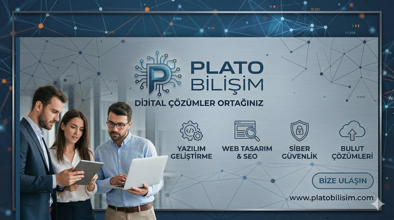 &Delta;&iota;&alpha;&phi;&eta;&mu;&iota;&sigma;&tau;&iota;&kappa;ή &epsilon;&iota;&kappa;ό&nu;&alpha; Plato Bilisim